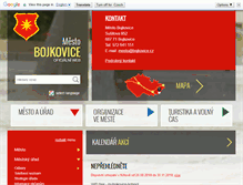 Tablet Screenshot of bojkovice.cz